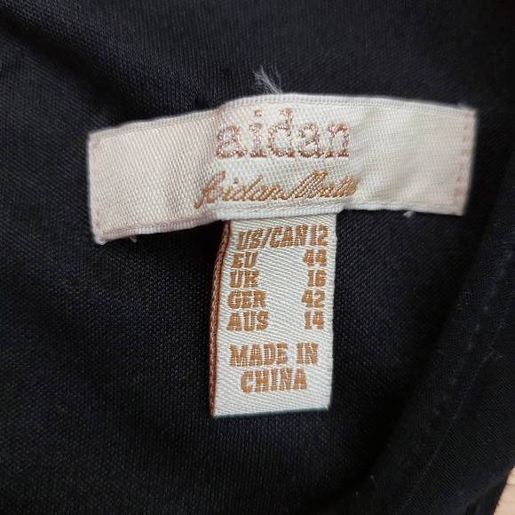 Aidan mattiox midi dress size 12 - Picture 4 of 7